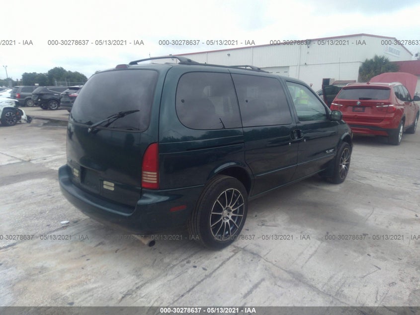 1998 Nissan Quest Gxe/Xe VIN: 4N2ZN1115WD808199 Lot: 30278637