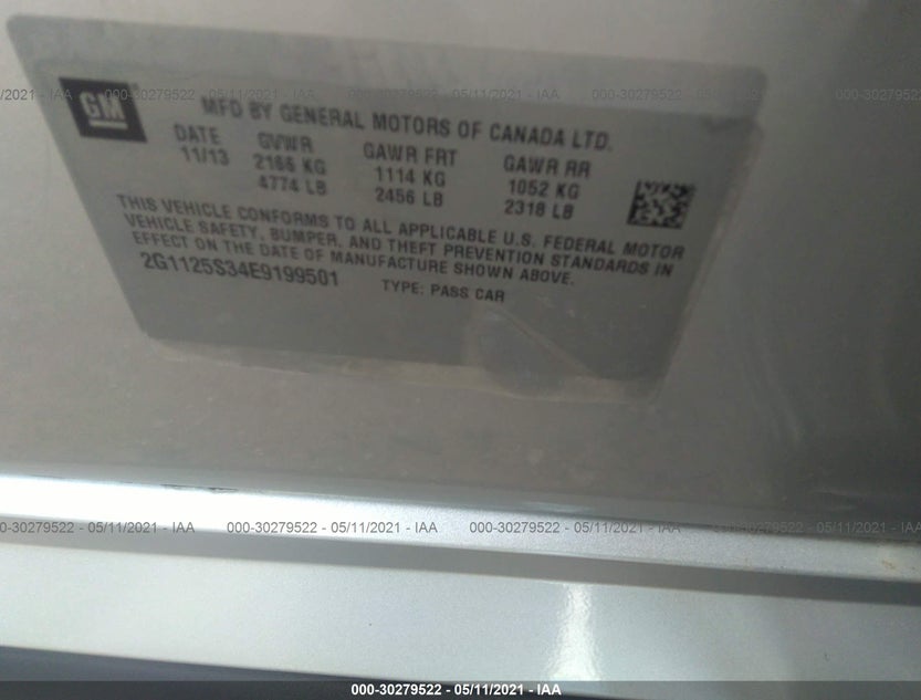 2G1125S34E9199501