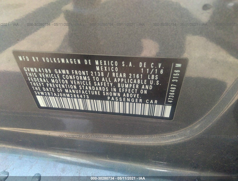 3VW2B7AJ0HM286473