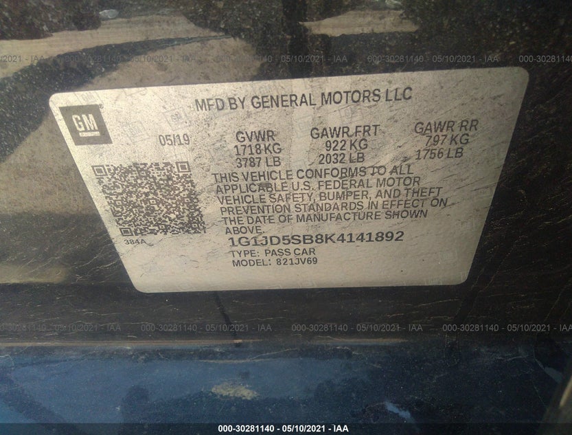 1G1JD5SB8K4141892