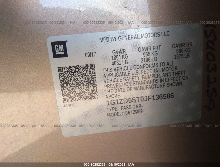 1G1ZD5ST0JF136586