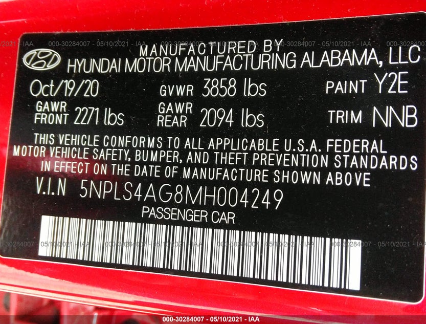 5NPLS4AG8MH004249