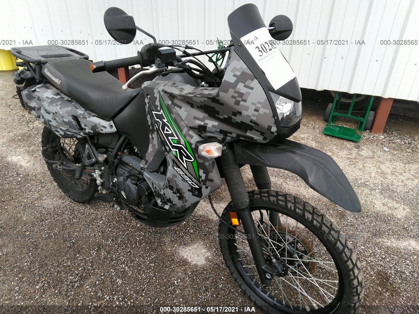 2018 Kawasaki Kl650 E black enduro_bike gasoline JKAKLEE14JDA92686 photo #1