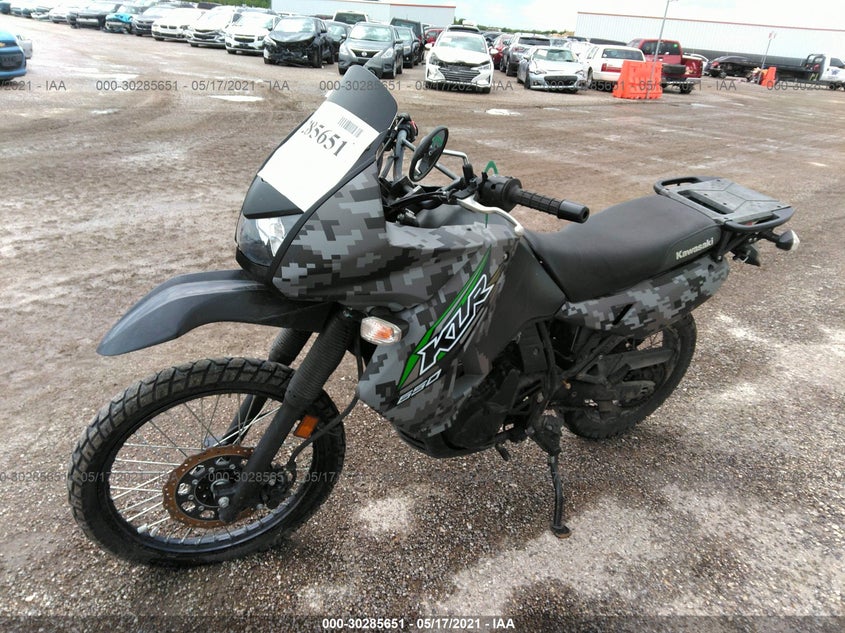 2018 Kawasaki Kl650 E black enduro_bike gasoline JKAKLEE14JDA92686 photo #3
