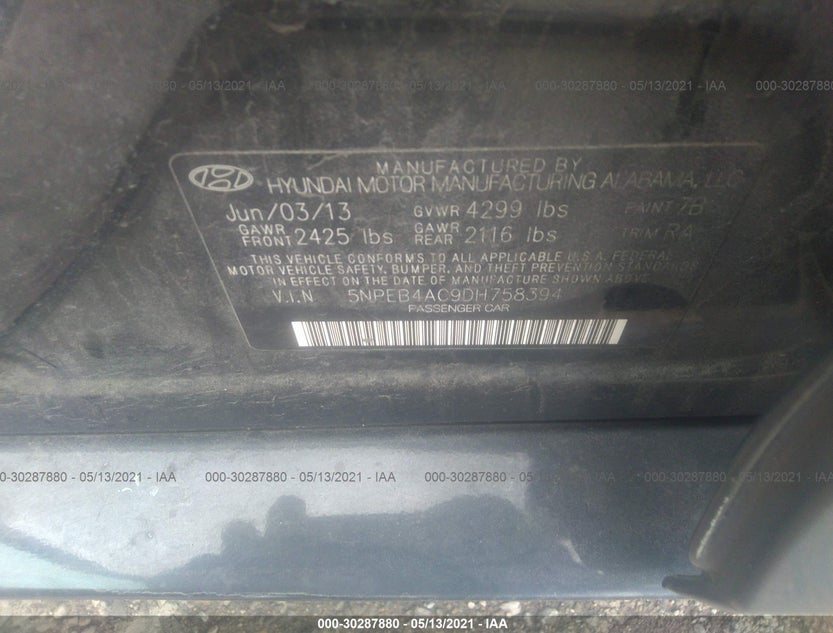 5NPEB4AC9DH758394