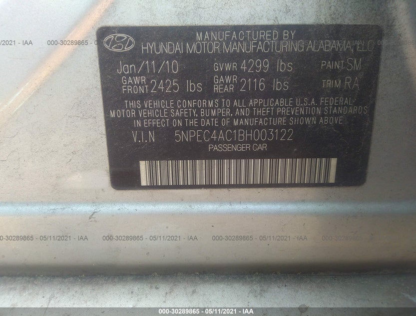 5NPEC4AC1BH003122