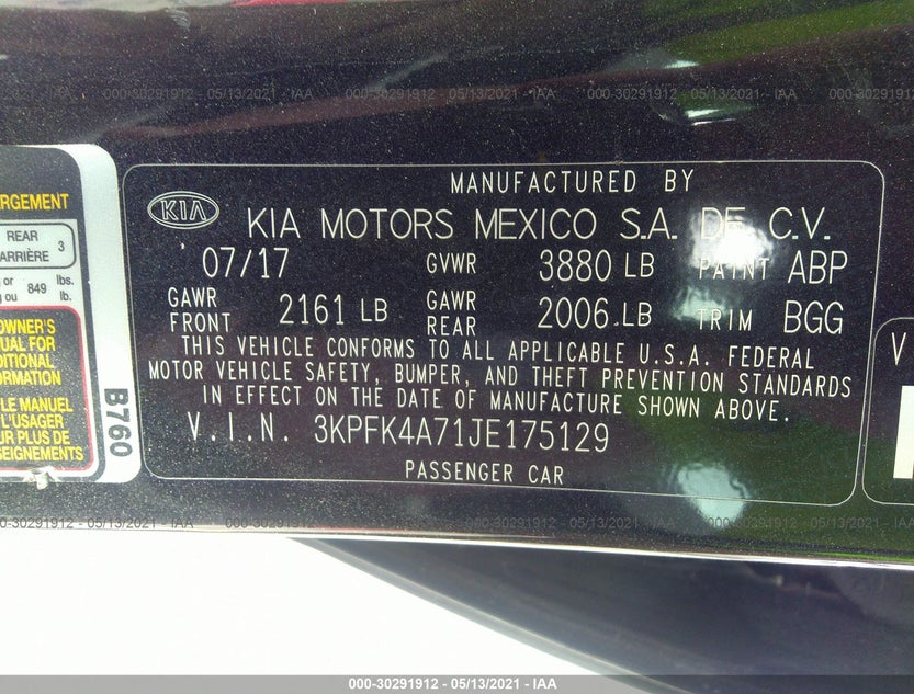 3KPFK4A71JE175129