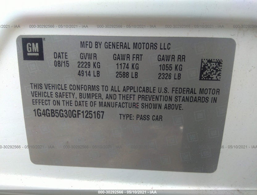1G4GB5G30GF125167