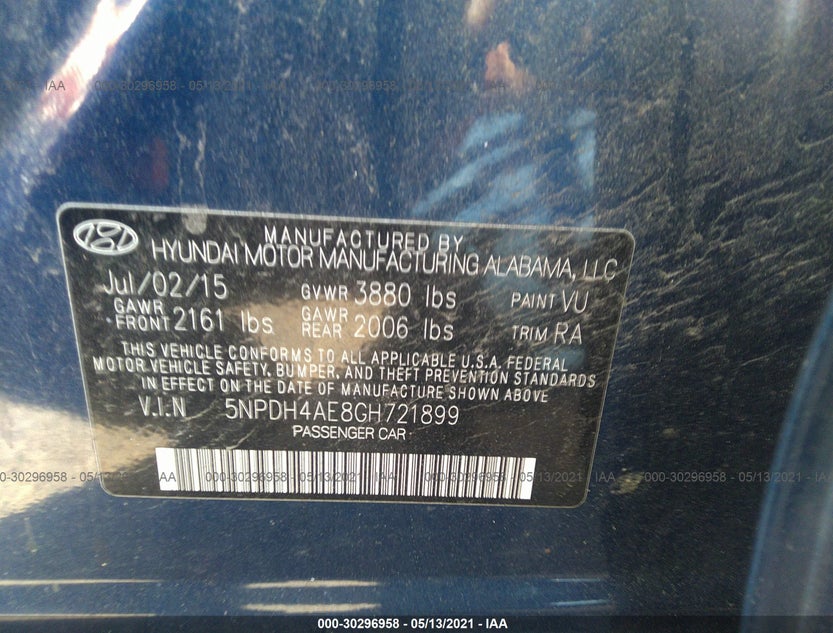 5NPDH4AE8GH721899