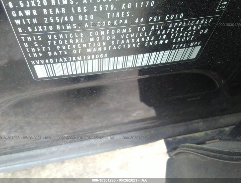 3VV4B7AX7KM188064