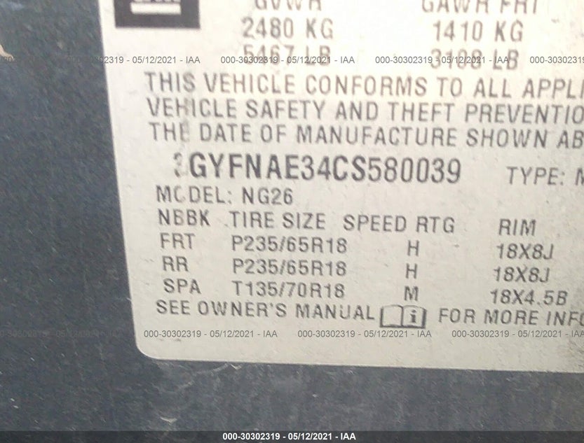 3GYFNAE34CS580039