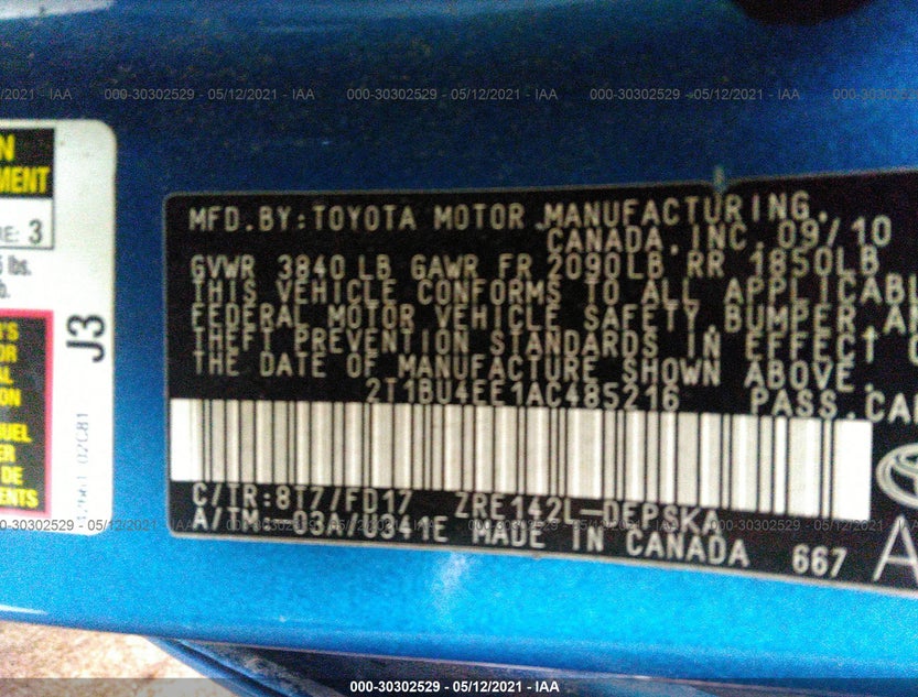 2T1BU4EE1AC485216