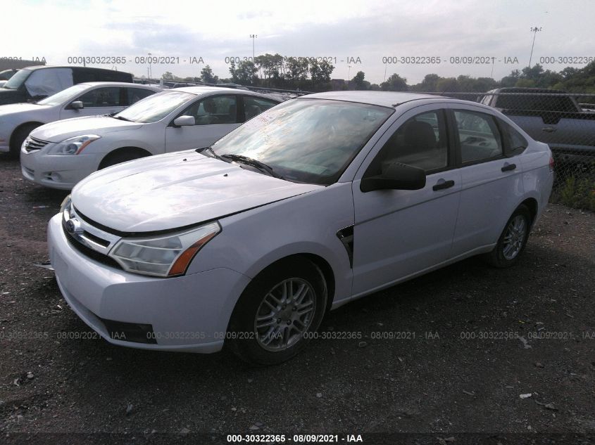 2008 Ford Focus Se/Ses VIN: 1FAHP35N38W185728 Lot: 30322365