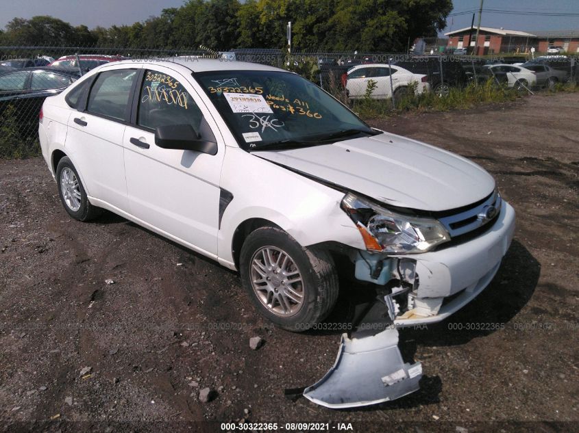 2008 Ford Focus Se/Ses VIN: 1FAHP35N38W185728 Lot: 30322365