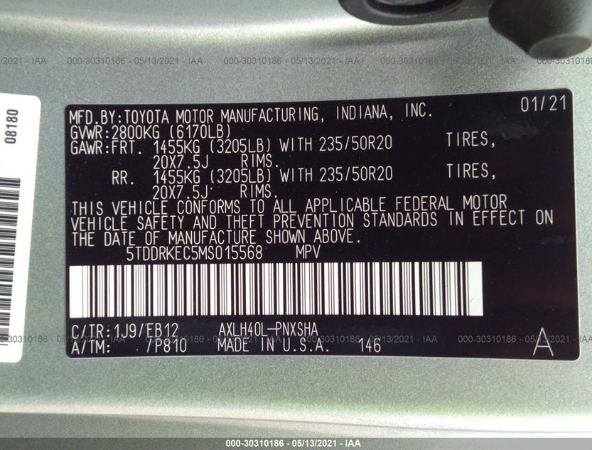 5TDDRKEC5MS015568