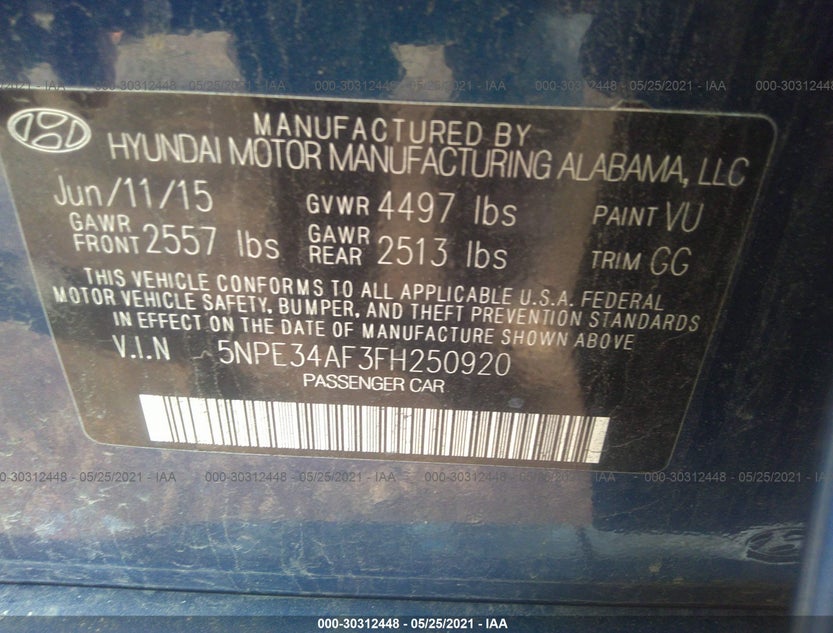 5NPE34AF3FH250920
