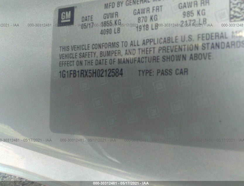 1G1FB1RX5H0212584