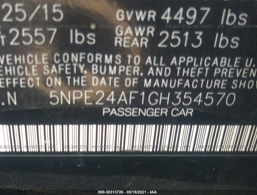 5NPE24AF1GH354570