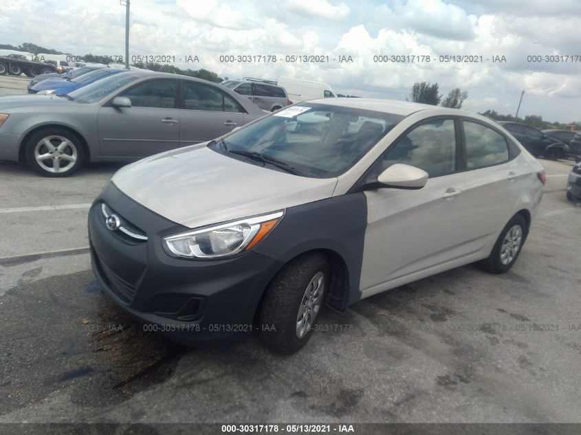 2016 Hyundai Accent Se VIN: KMHCT4AE3GU137129 Lot: 30317178