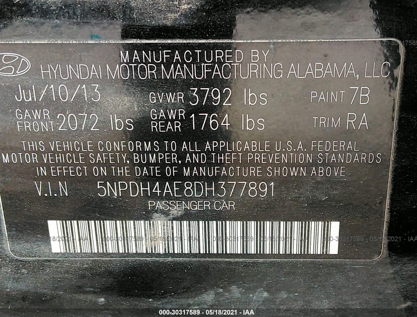 5NPDH4AE8DH377891
