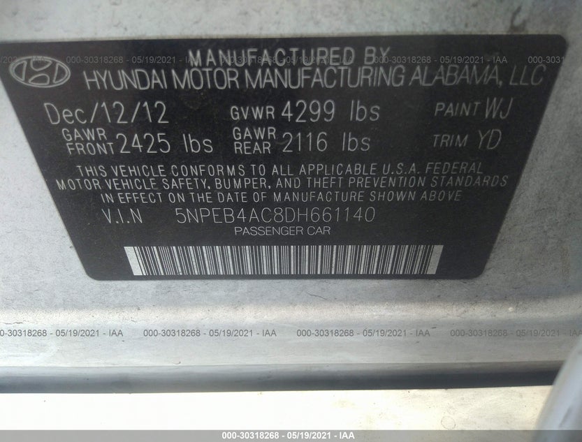 5NPEB4AC8DH661140
