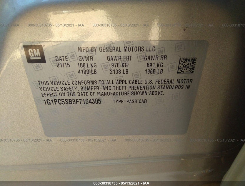 1G1PC5SB3F7164305