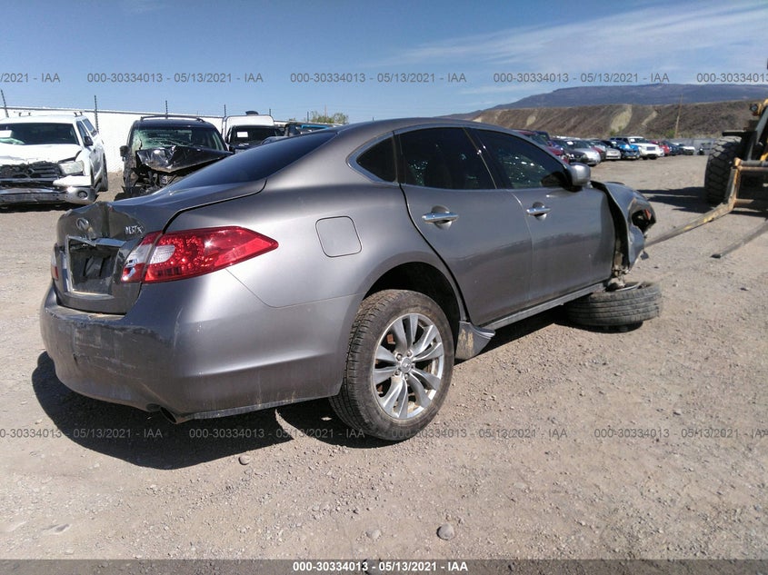 2012 INFINITI M37X auction photo 4