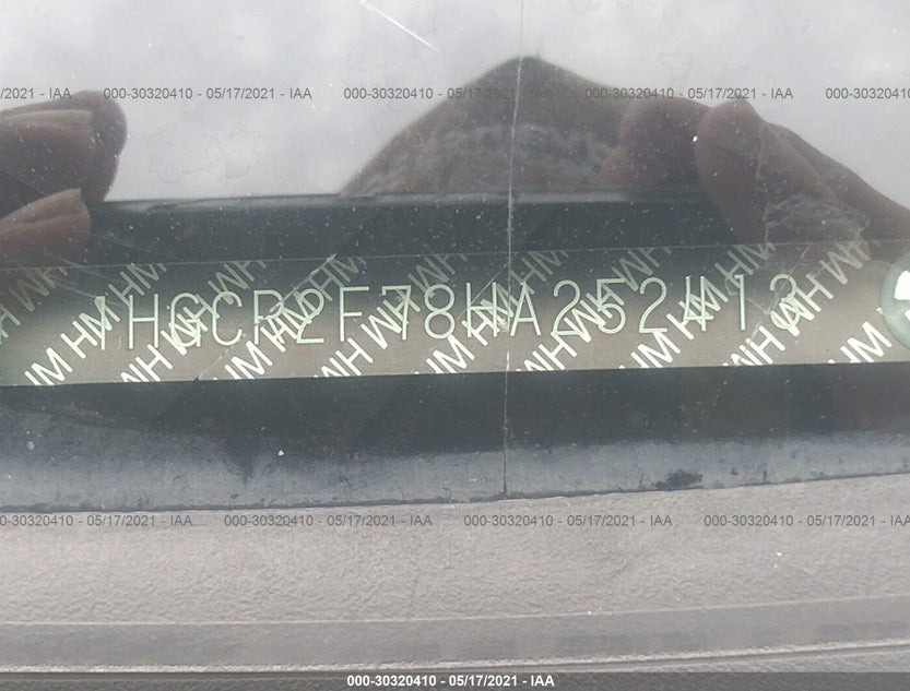 1HGCR2F78HA252413