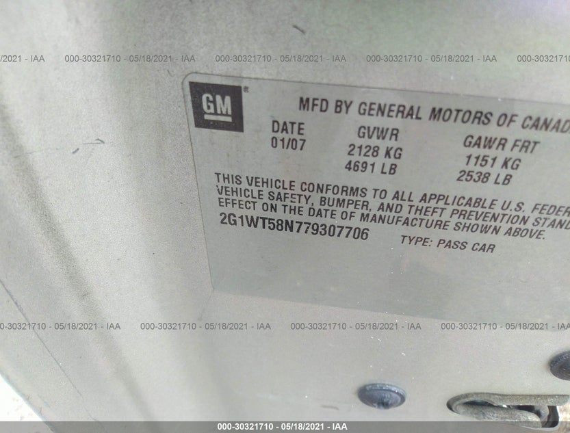 2G1WG5EK5B1132796