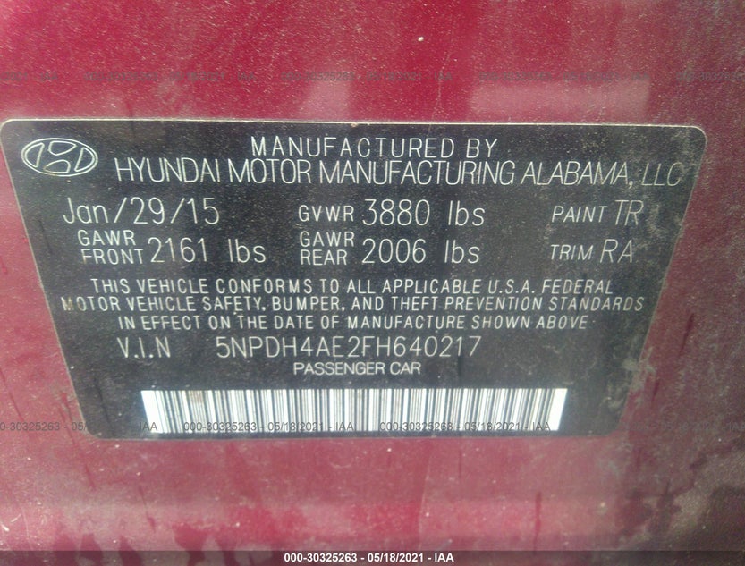 5NPDH4AE2FH640217
