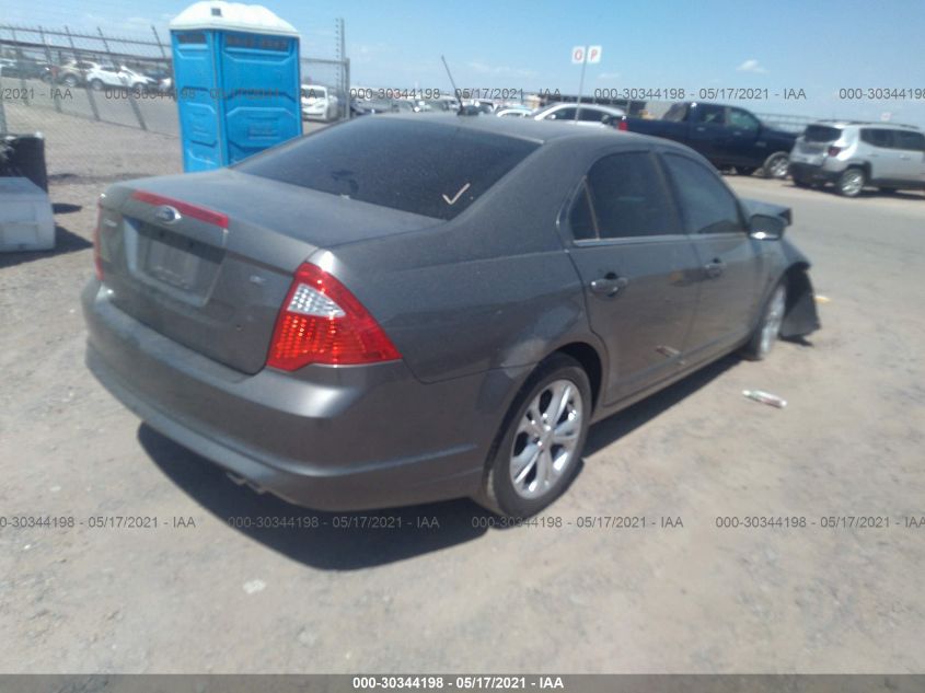 2012 Ford Fusion Se VIN: 3FAHP0HA3CR416386 Lot: 30344198