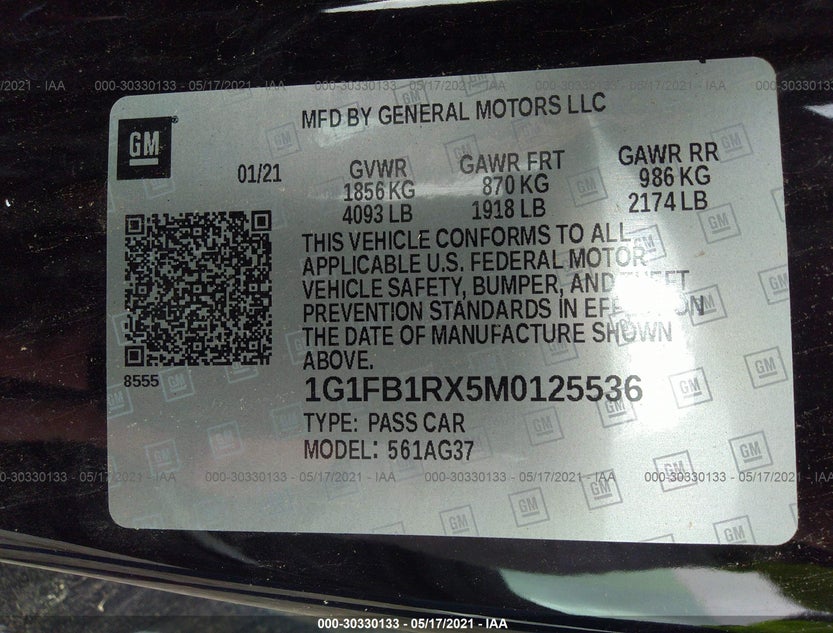 1G1FB1RX5M0125536