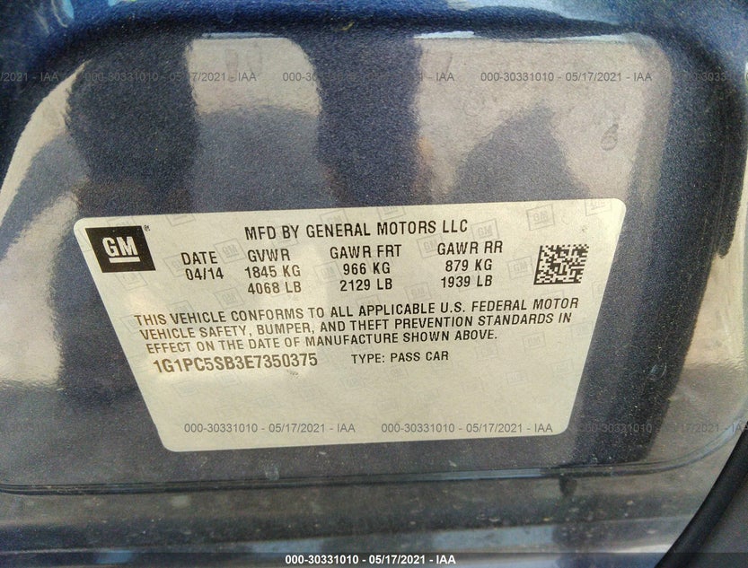 1G1PC5SB3E7350375