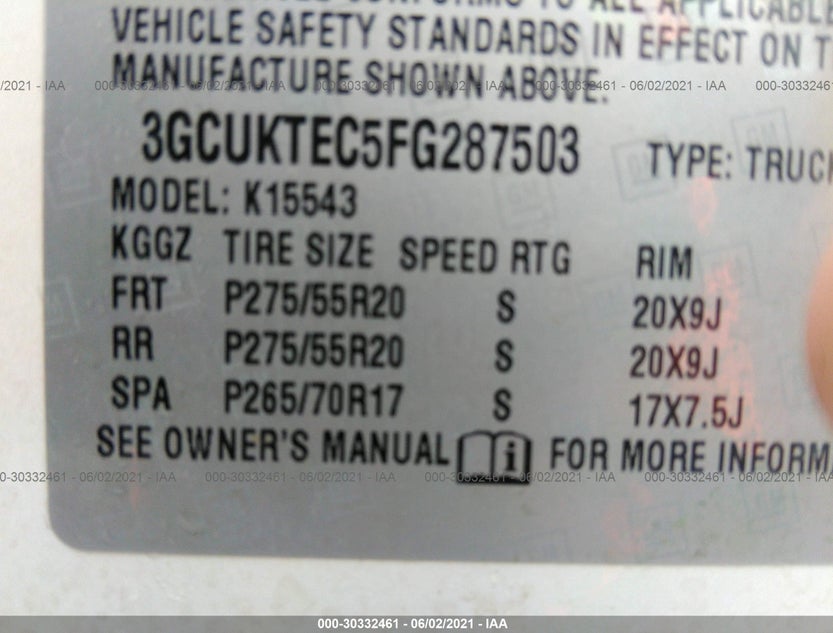 3GCUKTEC5FG287503