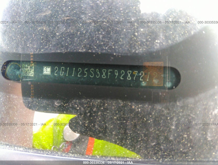 2G1125S38F9287212