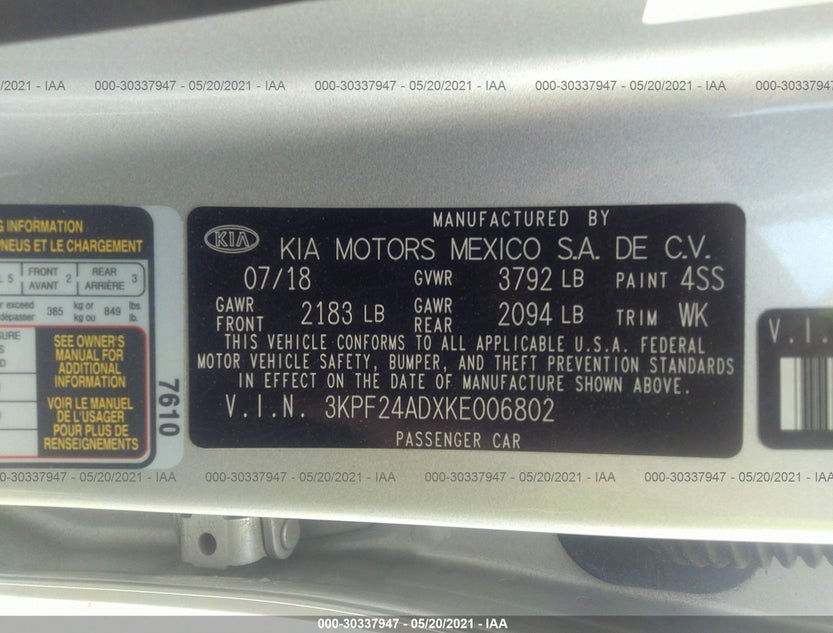 3KPF24ADXKE006802