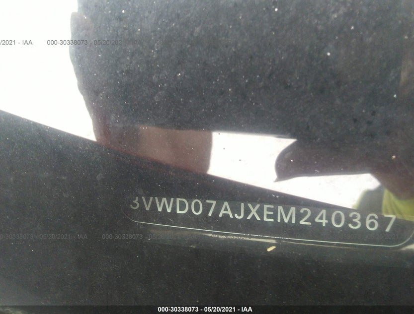 3VWD07AJXEM240367