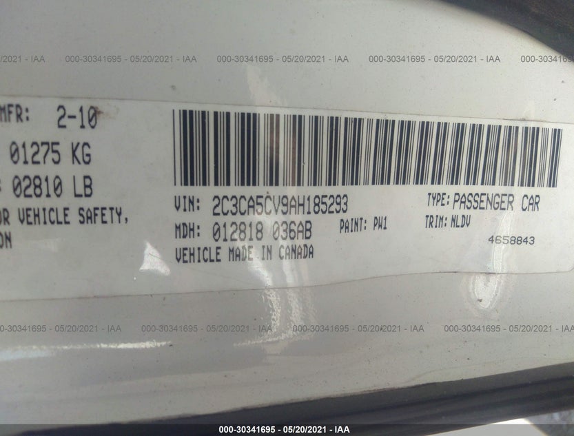 2C3CA5CV9AH185293