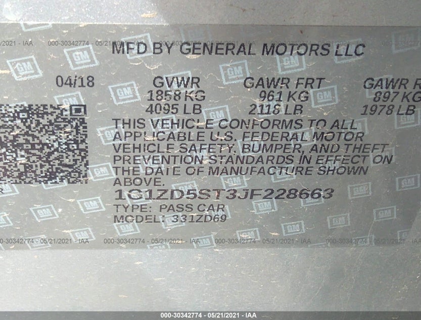 1G1ZD5ST3JF228663