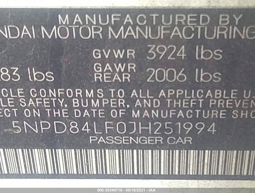 5NPD84LF0JH251994