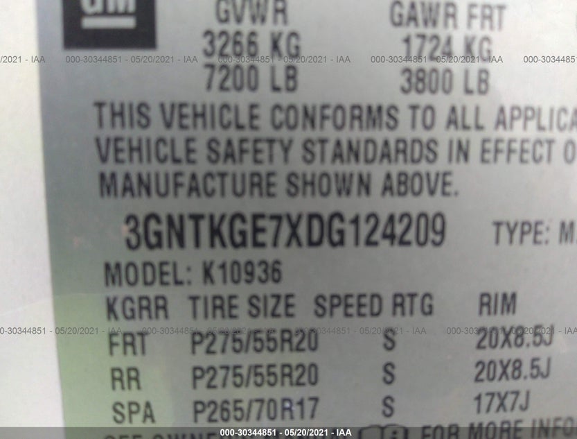 3GNTKGE7XDG124209