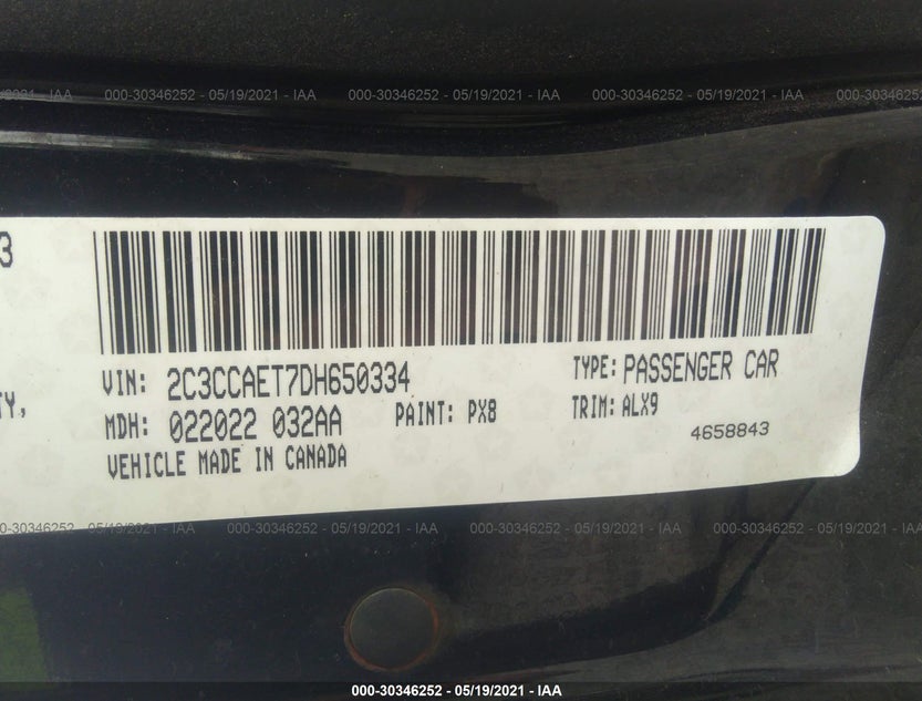 2C3CCAET7DH650334