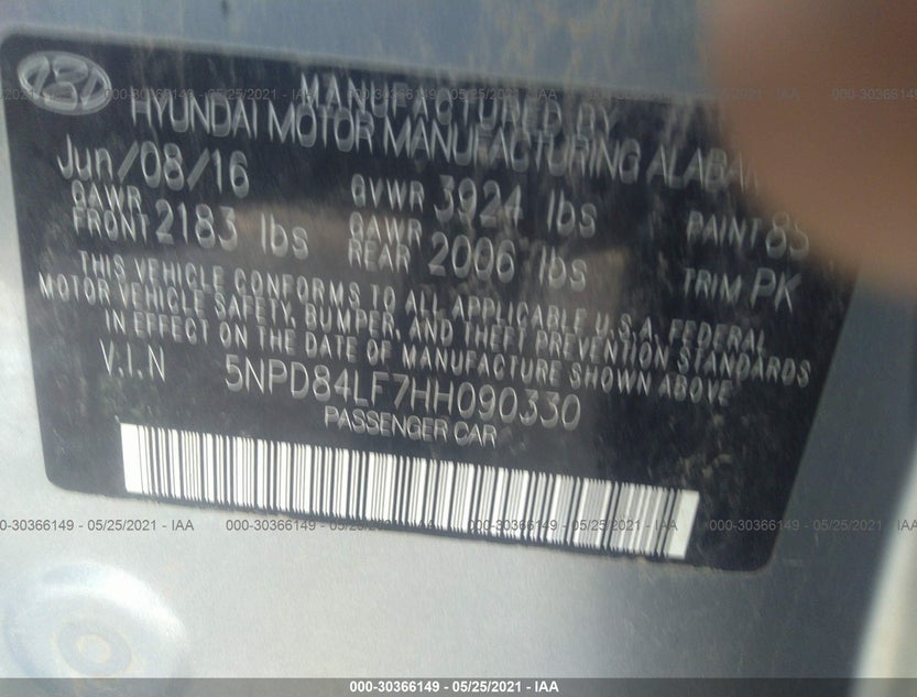 5NPD84LF7HH090330