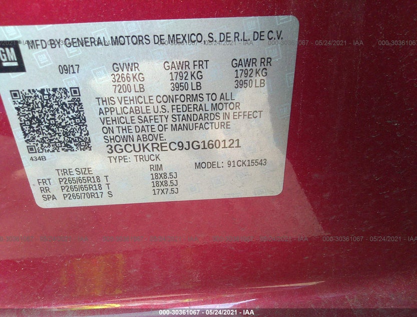 3GCUKREC9JG160121