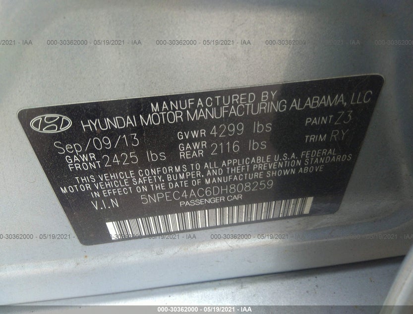 5NPEC4AC6DH808259