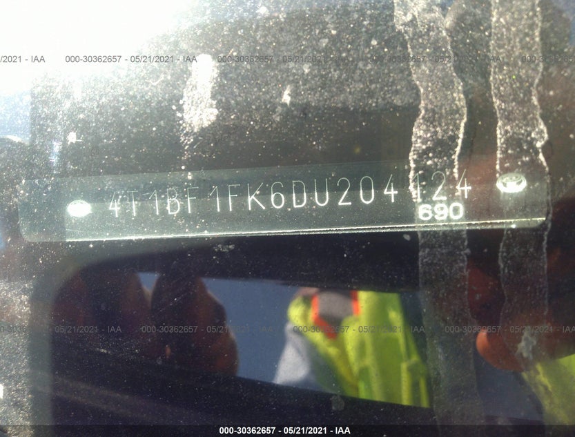 4T1BF1FK6DU204124