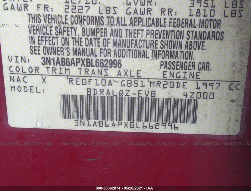 3N1AB6APXBL662996