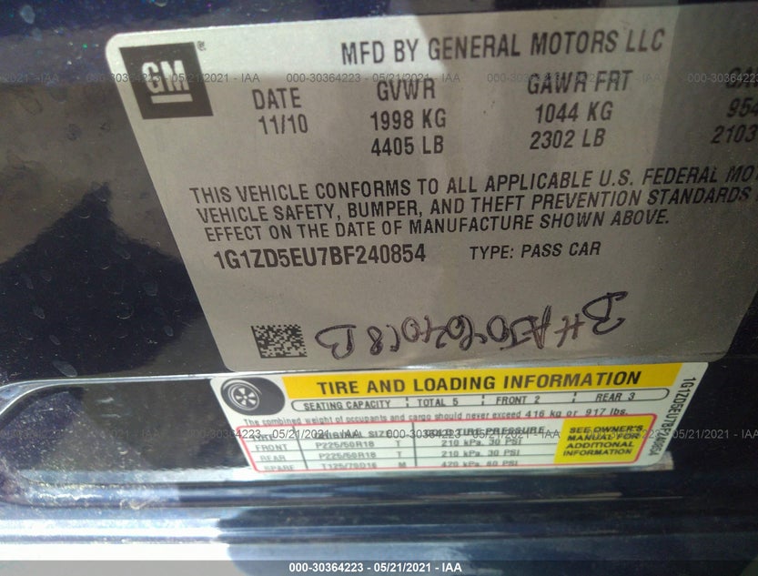 1G1ZD5EU7BF240854