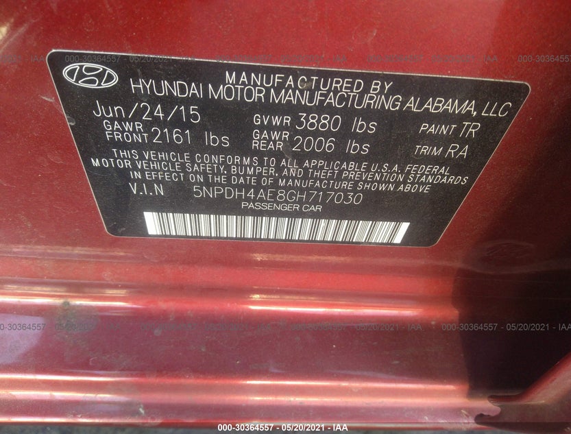 5NPDH4AE8GH717030