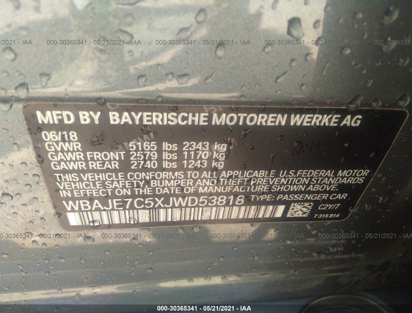 WBAJE7C5XJWD53818